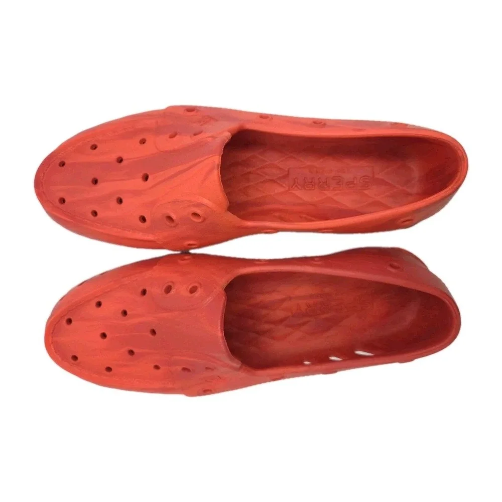 Sperry Men's Authentic‎ Original Float Boat Shoes Red Water-Friendly Size 7 New